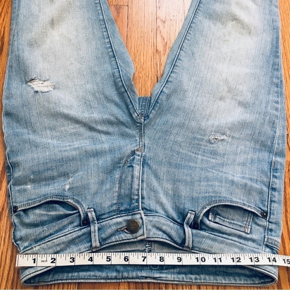 Loft Ann Taylor Low Rise Light Wash Denim Blue Skinny Jeans - Picture 8 of 16